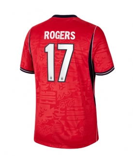 Billige Fotballdrakt England Morgan Rogers #17 Replika Bortedrakt VM 2026 Kortermet Billige Fotballdrakt England Morgan Rogers #17 Replika Bortedrakt VM 2026 Kortermet